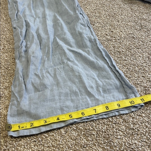 Flax Soft Gray Linen Trousers - Picture 7 of 7